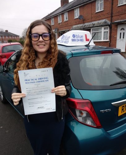 Reading Driving Test Pass for Katie Crocker