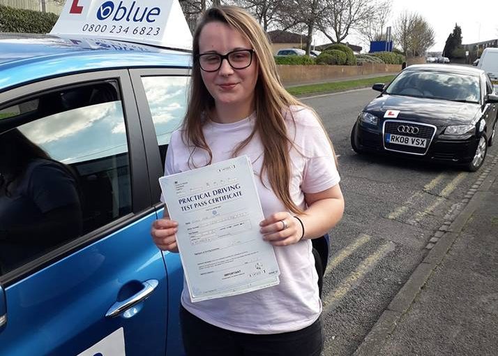 Reading Driving Test pass for Emily Fisher