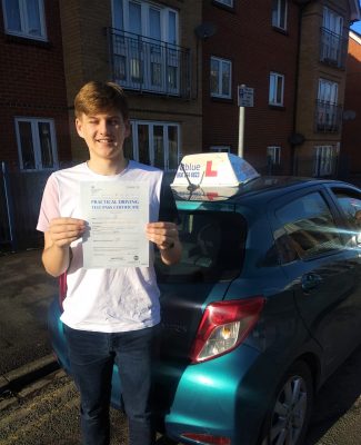 Reading Driving Test pass for Joel Cripps