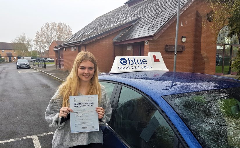 Rode Driving Test pass for Harley Lyons