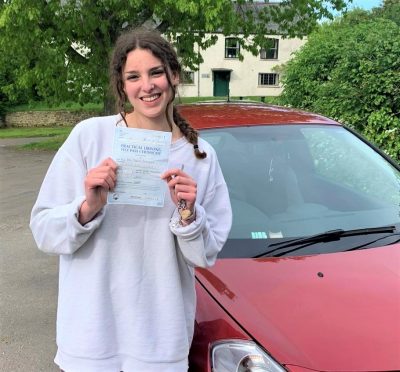 Rosie Donaldson Passed Driving test in Yeovil