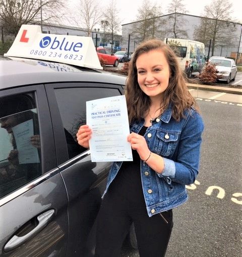 Congratulations to Katie Youster from Sandhurst on passing her driving test