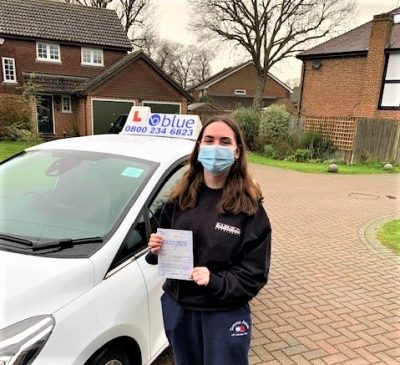 Shannon O'Brien Passed Her Driving Test in Slough