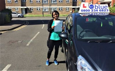 Slough Driving Lessons for Shanice