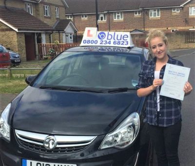 Slough Driving Test Pass for Lanaya