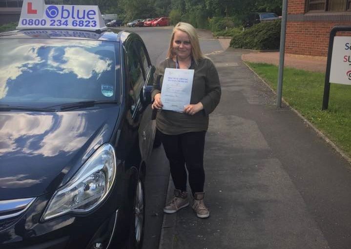 Congratulations to Marita of Slough passed her driving test first attempt today in Slough