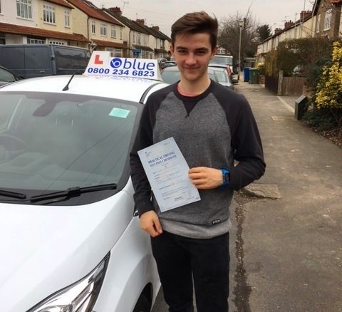 Slough Driving Test for Dan Laughran