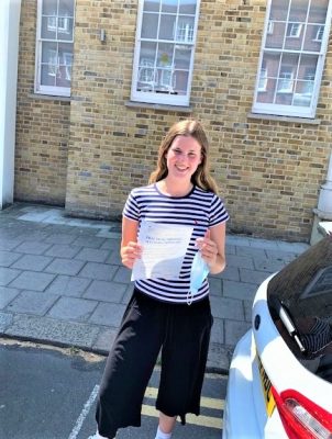 Slough Driving Test pass for Elizabeth Wales