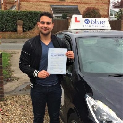 Sunningdale Driving Test Pass Christian Ferreira