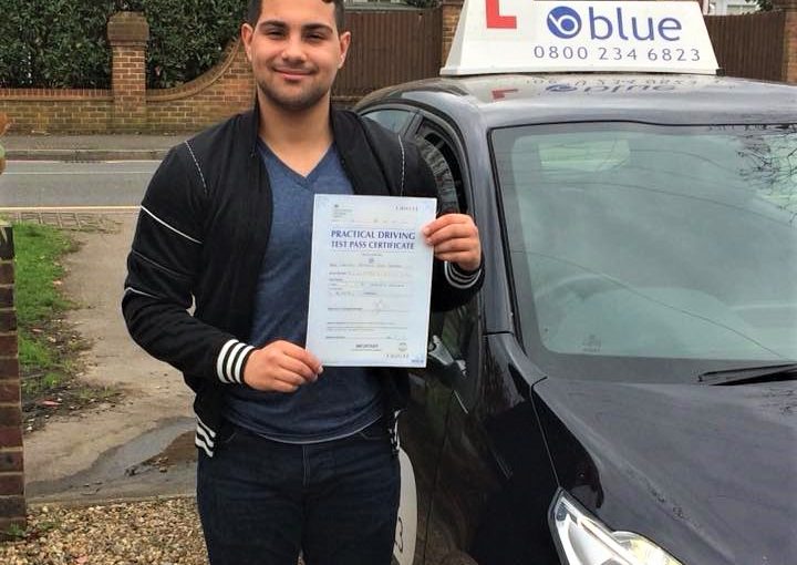 Driving Test Pass for Christian Ferreira