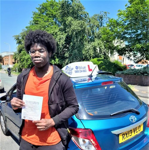 Teni Akinola Passed Driving Test in Reading