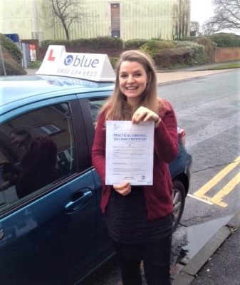 Tilehurst Driving Test for Maria Woodridge