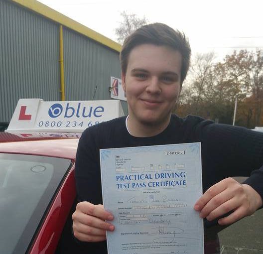 Bracknell driving lessons for Tim