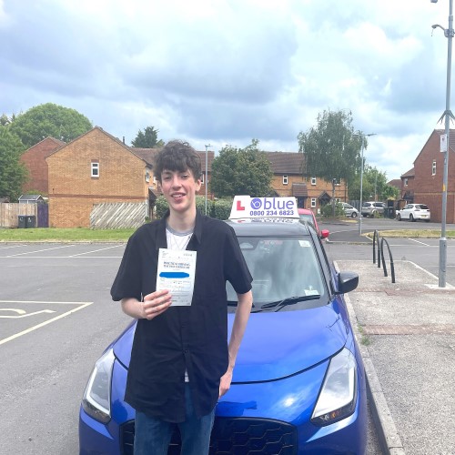 Tom K from Frome Passed Driving Test First Time