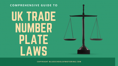 Trade Number Plate Laws in the UK