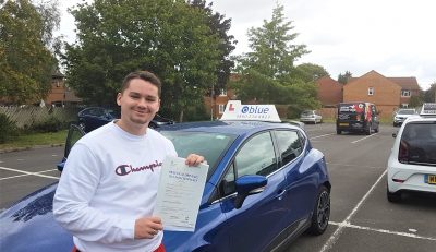 Trowbridge Driving Test Pass for Kyle Maguire