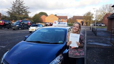 Trowbridge Driving Test pass for Charlotte Johnson