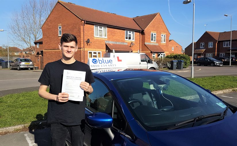 First Time pass for Harrison Talbot of Chilcompton in Somerset