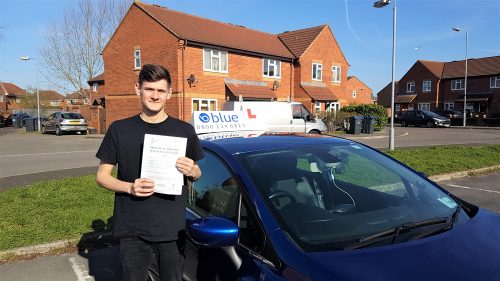 Trowbridge Driving Test Pass for Harrison Talbot