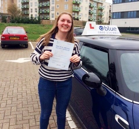 Warfield Driving Lessons for Alyssa Nicholls