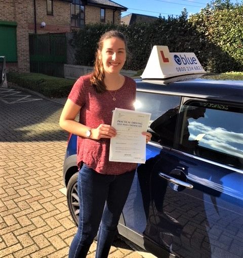 Brooke Tinniswood from Warfield, Berkshire Passed your driving test