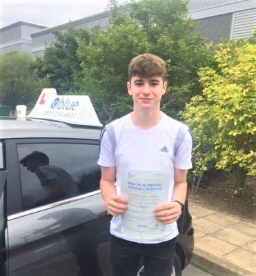 Warfield Driving Test pass for James Fletcher