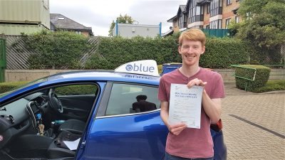 West End Driving Test Pass for Joe Veale