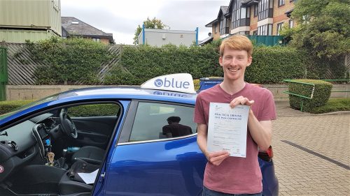 West End Driving Test Pass for Joe Veale