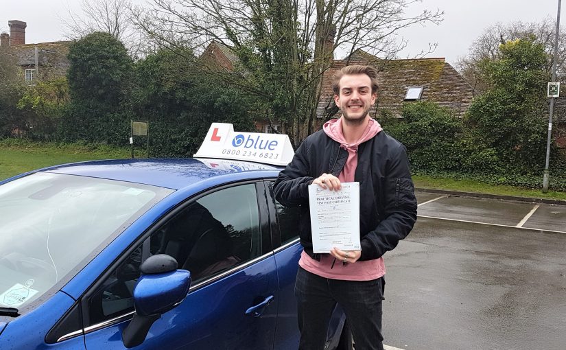 Westbury Driving Test for Harry Bradley