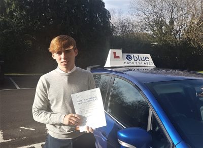 Westbury Driving Test pass Fin Lyons