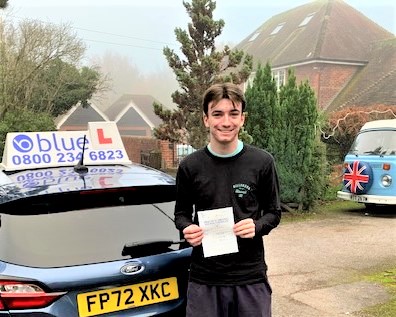Will Gillies of Windsor passed Driving Test in Uxbridge