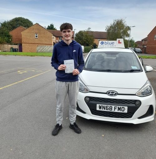 Will Sharp Passed Driving Test in Trowbridge