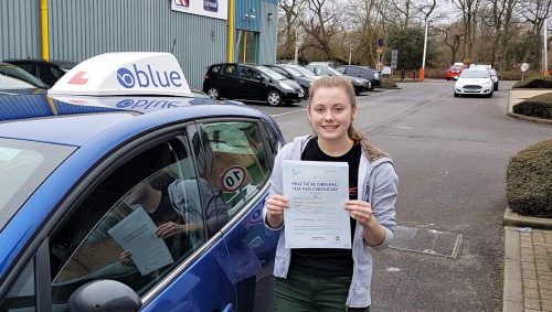 Windlesham Driving Lessons for Imogen Cook