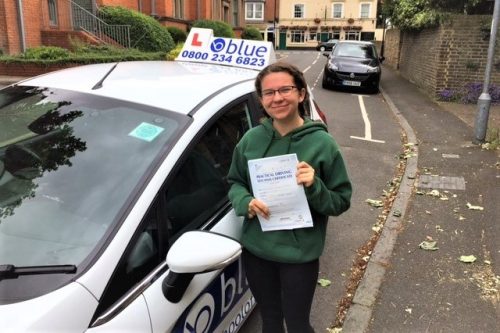 Driving Test Pass for Connie Feyerherm of Windsor