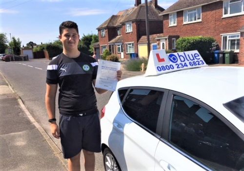 Windsor Driving Test Pass for Max Pettipher