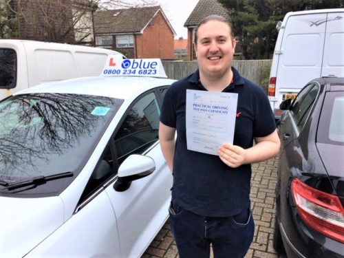 Windsor Driving Lessons for Robbie Whearty