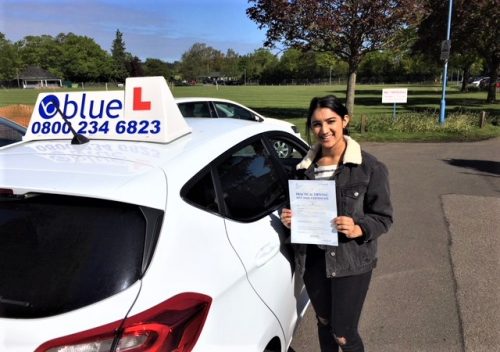 Windsor Driving Test Pass for Shara Kathari