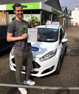 Windsor Driving Lessons for Toby Baxter