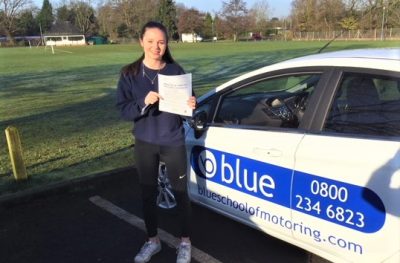 Windsor Driving Test Pass for Amy Longster