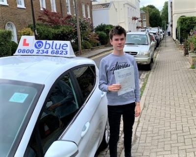 Windsor Driving Test Pass for Ben Wickers