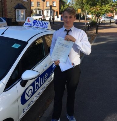 Windsor Driving Test Pass for Jamie Jarvis