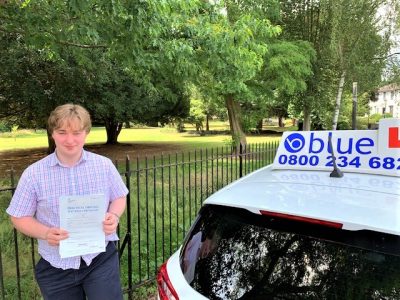 Windsor Driving Test Pass for William Woodward