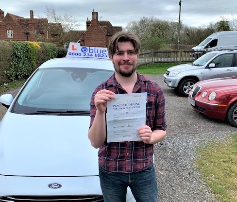 Windsor Driving Test pass for Dan Greenaway