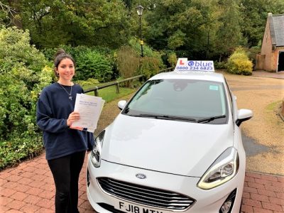 Windsor Driving Test pass for Hetta Laughlan