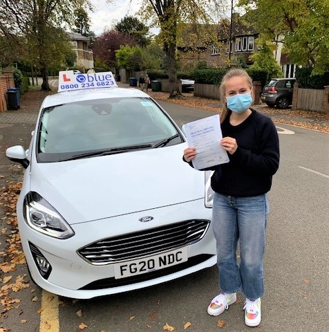 Windsor Driving Test pass for Izzy Selby