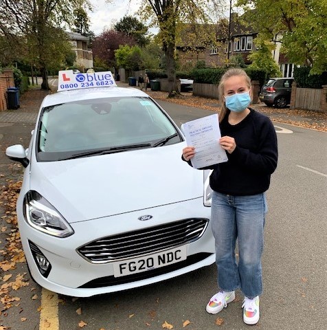 Windsor Driving Test Pass for Izzy Selby