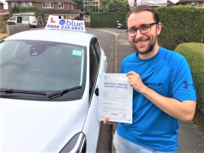 Windsor Driving Test pass for James Kwasowski