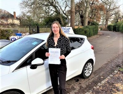 Windsor Driving Test pass for Laura Taylorson