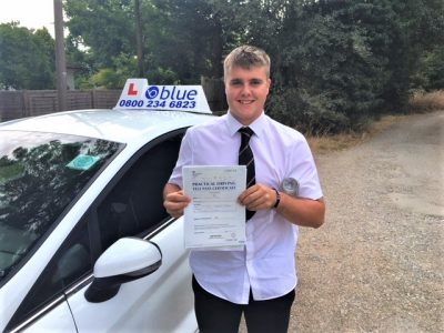 Windsor Driving Test pass for Louis Maggs
