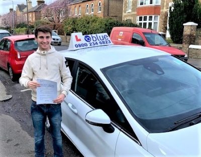 Windsor Driving Test pass for Matt Taylor